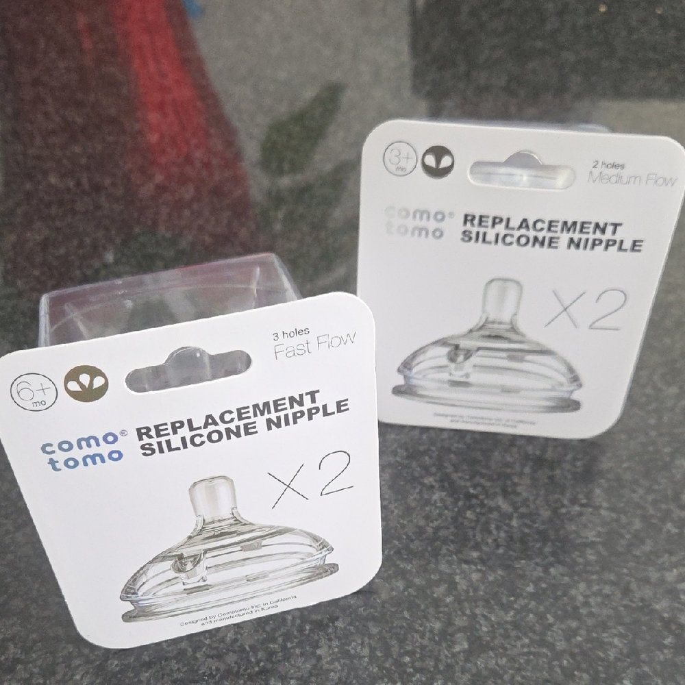 Comotomo Replacement Silicone Nipples